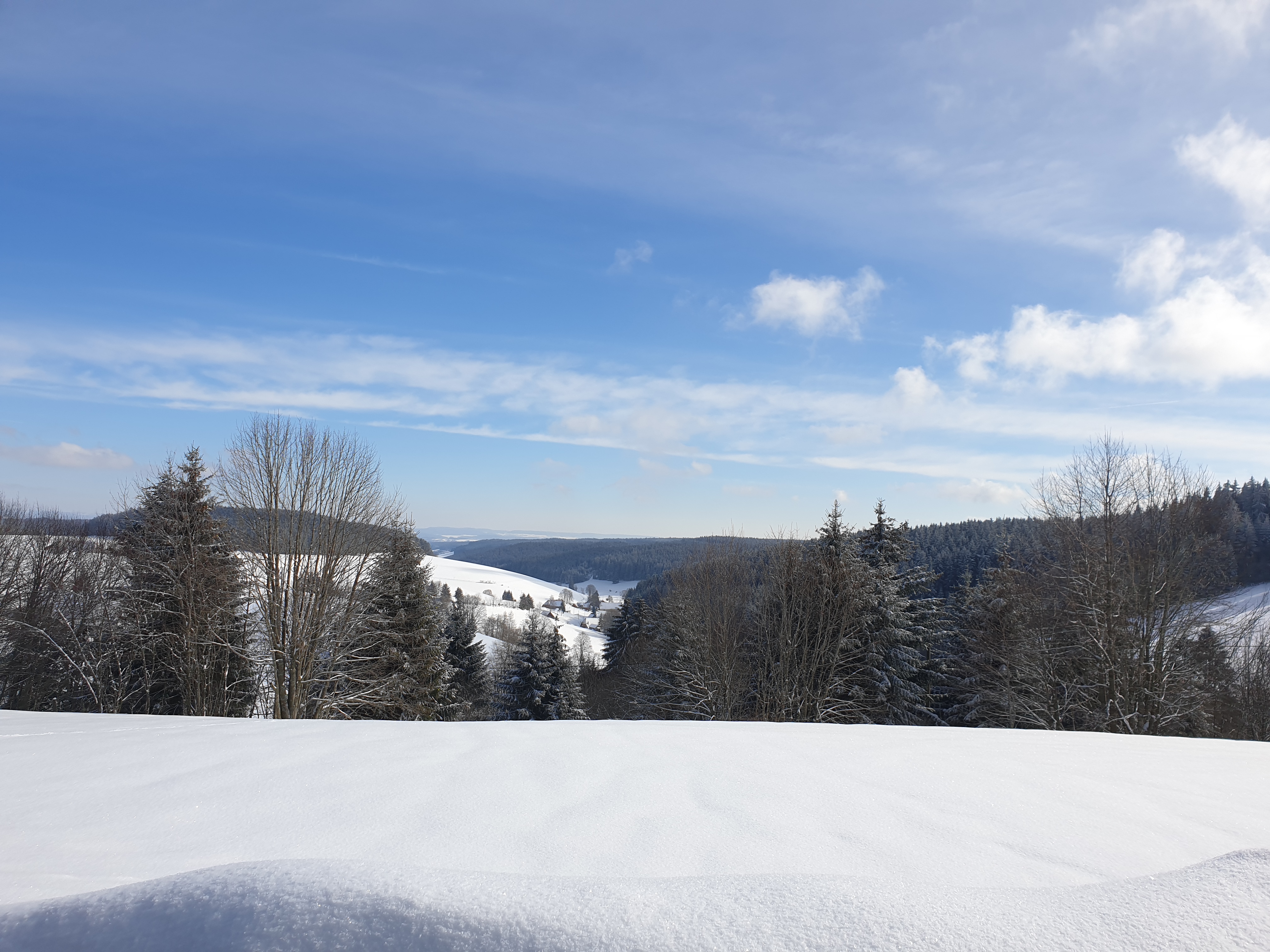 Oberkirnach Kesselberg Winter